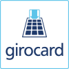 girocard Logo hoch, mit Rahmen